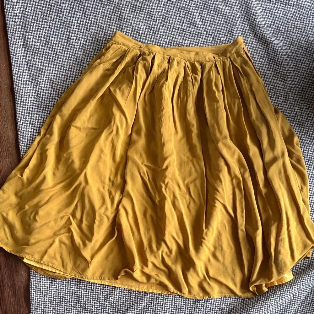 Tulip B Ochre Skirt sz XL - Picture 1 of 4